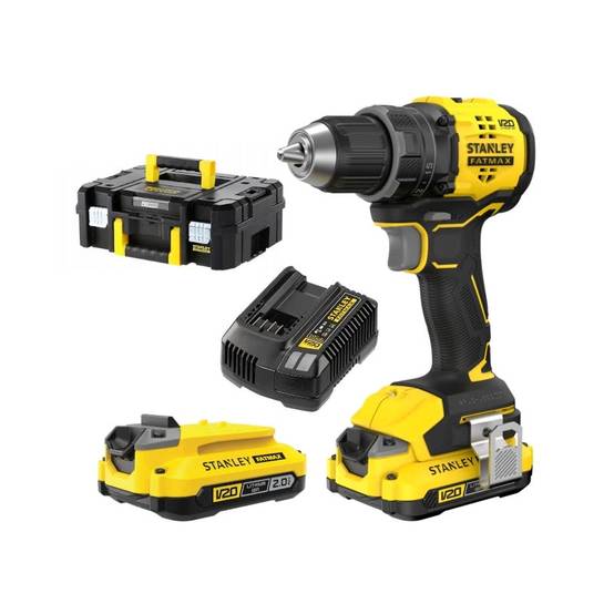 stanley - Perceuse Visseuse 50Nm - 18V - 24 Réglages De Couple - SFMCD714D2T-QW STANLEY FATMAX V20 Stanley - Image 2