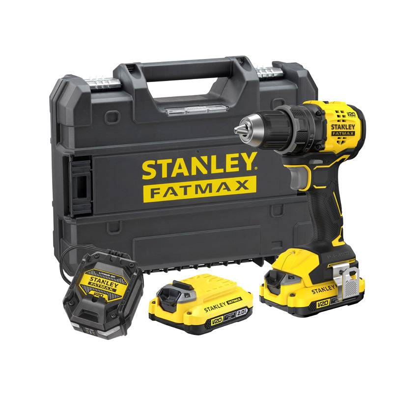 stanley - Perceuse Visseuse 50Nm - 18V - 24 Réglages De Couple - SFMCD714D2T-QW STANLEY FATMAX V20 Stanley - Image 1