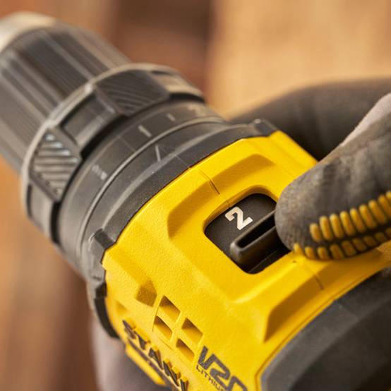 stanley - Perceuse Visseuse 50Nm - 18V - 24 Réglages De Couple - SFMCD714D2T-QW STANLEY FATMAX V20 Stanley - Image 4