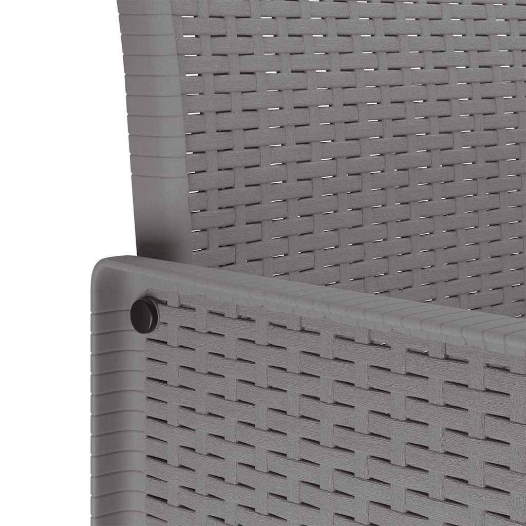 Prolenta Premium - Chaise bois composite  Prolenta gris clair  53 X 49 X 85 cm  1-personnes - P95096G - Image 7