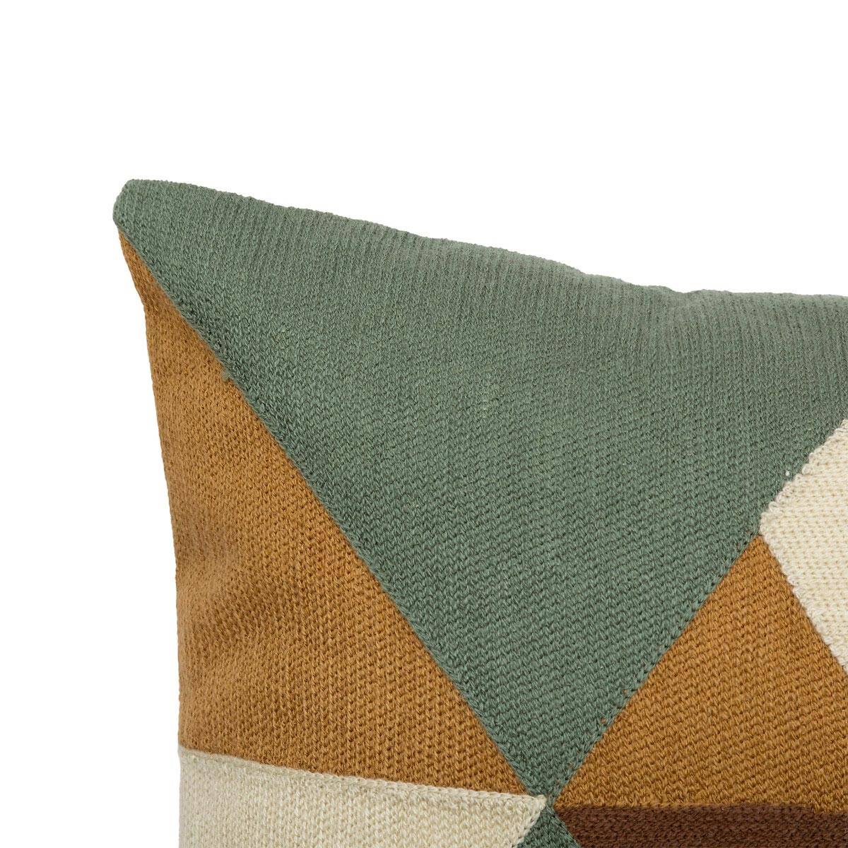 Coussin Déco Imprimé "Hary" 30x50cm Vert - Image 2