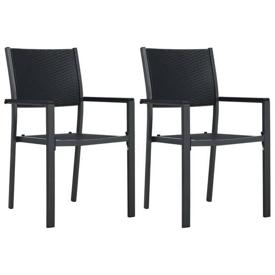 Ensemble Repas 6P 140cm Plastique Aspect Rotin Bicolore – ComfortXL Outdoor Living - Image 10