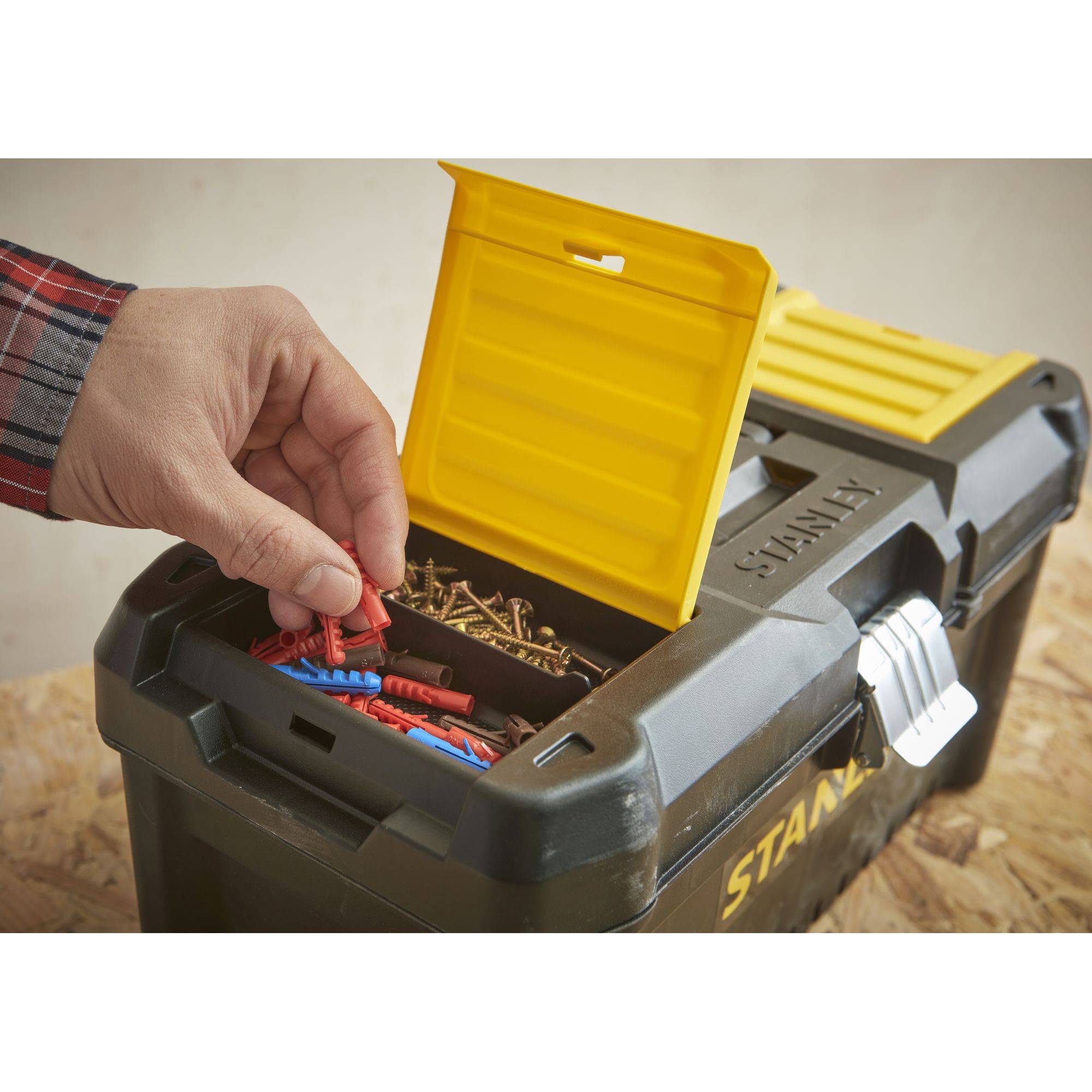 stanley - Boîte à Outils - Classic Line - Attache Métal - 40,6 x 20,5 x 19,5 cm - STANLEY, STST1-75518 - Image 5