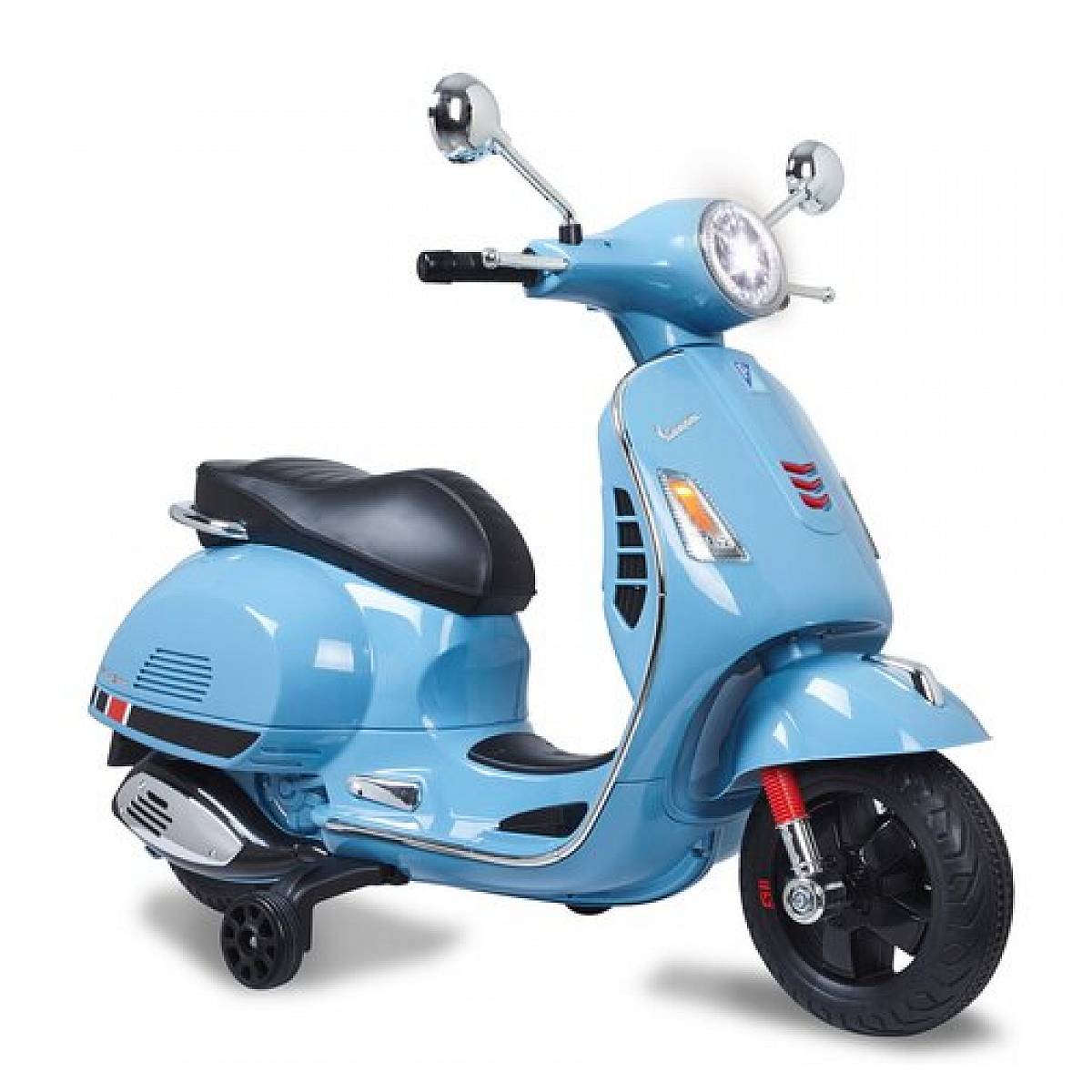 Scooter Électrique Vespa GTS 125 Bleu 12V pour Enfants - Image 1