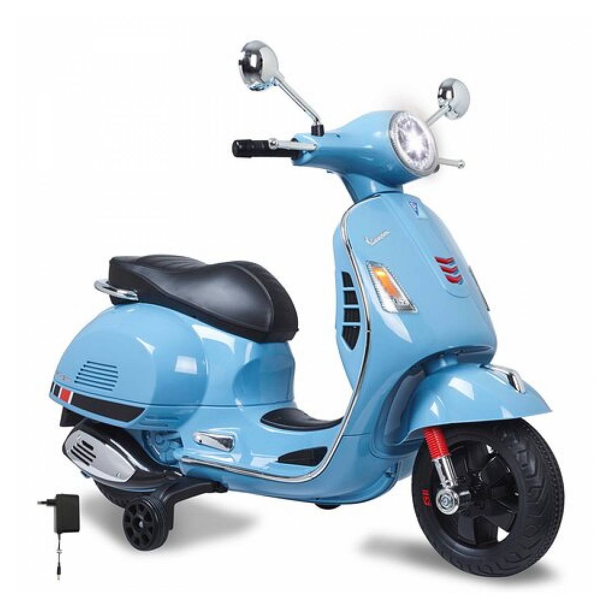 Scooter Électrique Vespa GTS 125 Bleu 12V pour Enfants - Image 2