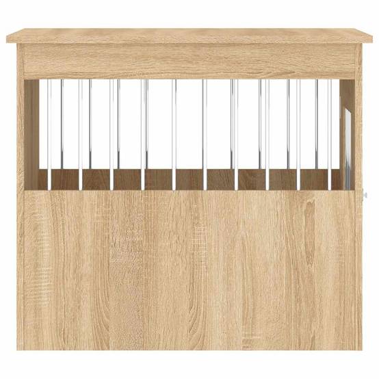 Niche plastique bois et acier marron 55 x 75 x 65 cm - Prolenta premium p361.0 - Image 8