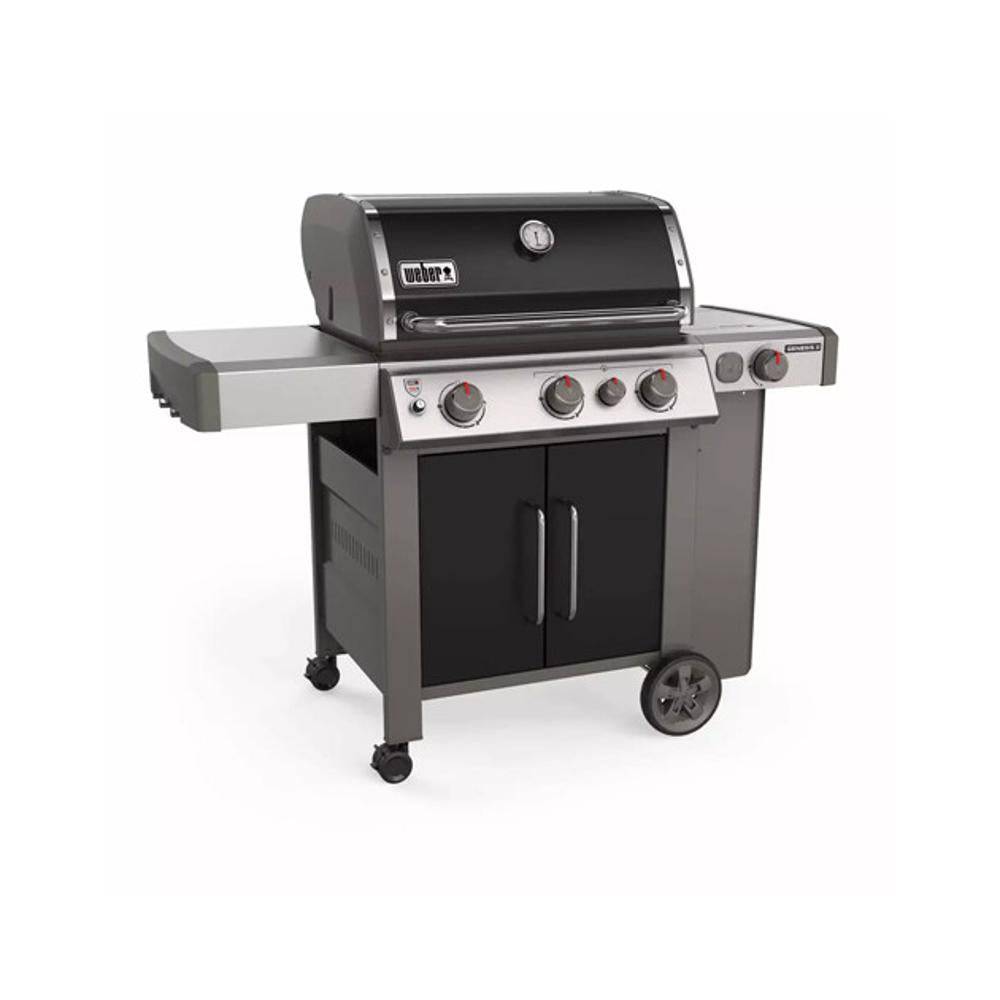 Weber - Barbecue gaz Weber Genesis 2 EP-335 GBS Noir 3 brûleurs + 1 latéral - Image 2