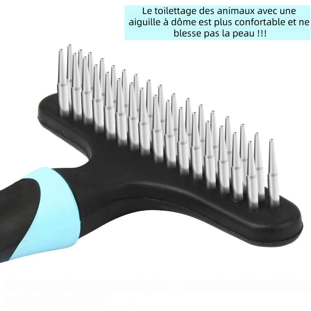 Peigne pour animaux de compagnie Élimine les poils et les nœuds - IntiMeg - Image 4