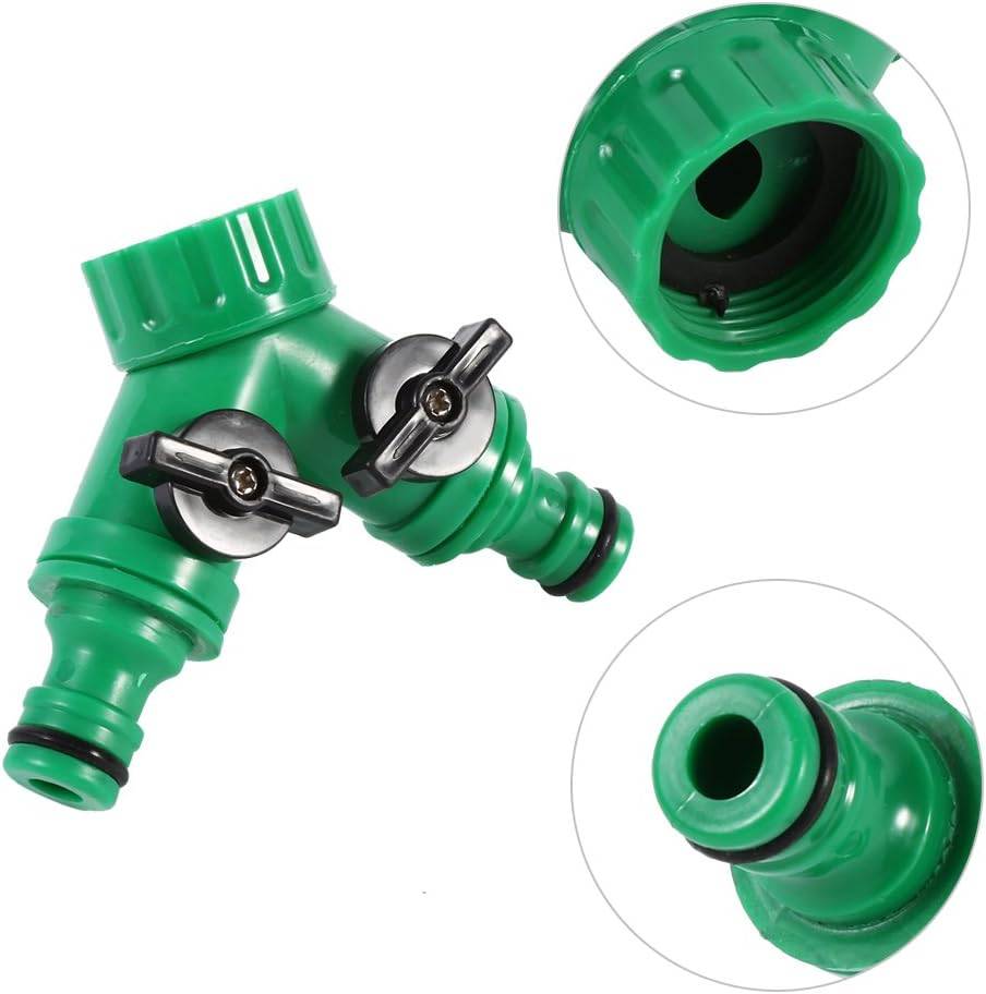 Raccord Y pour tuyau - Pour irrigation-2 sorties, pour jardin - Lytech - Image 3