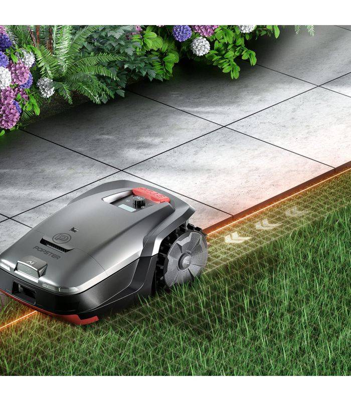 popster - Robot tondeuse sans fil 18V, coupe 24 cm, RTK+VSLAM, 1500 m² - POPSTER Unicut P1 - Image 4