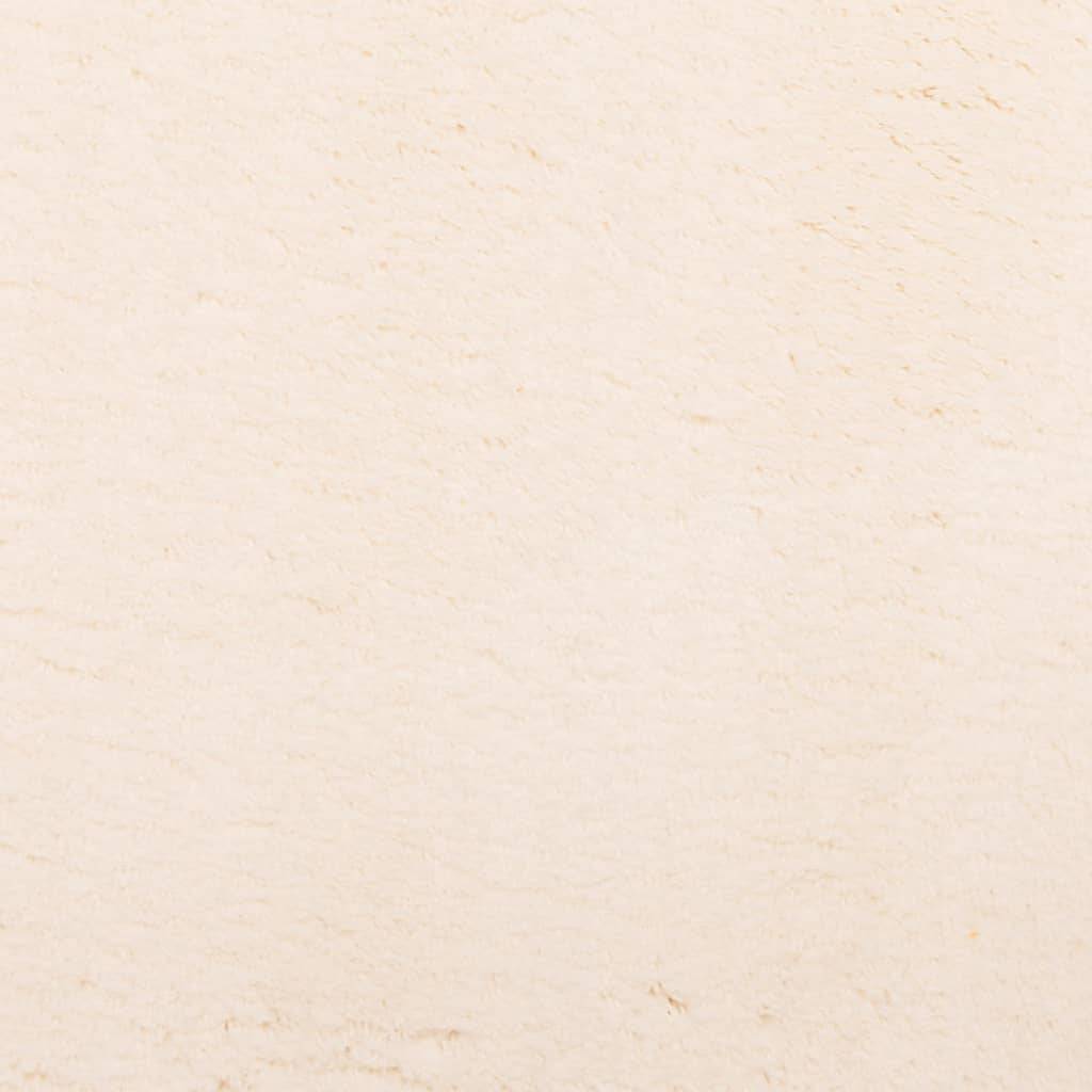 Tapis de SalonPoils Courts Doux et Lavable en Machine Antidérapant Beige 80x150 cm – ComfortXL Outdoor Living - Image 9
