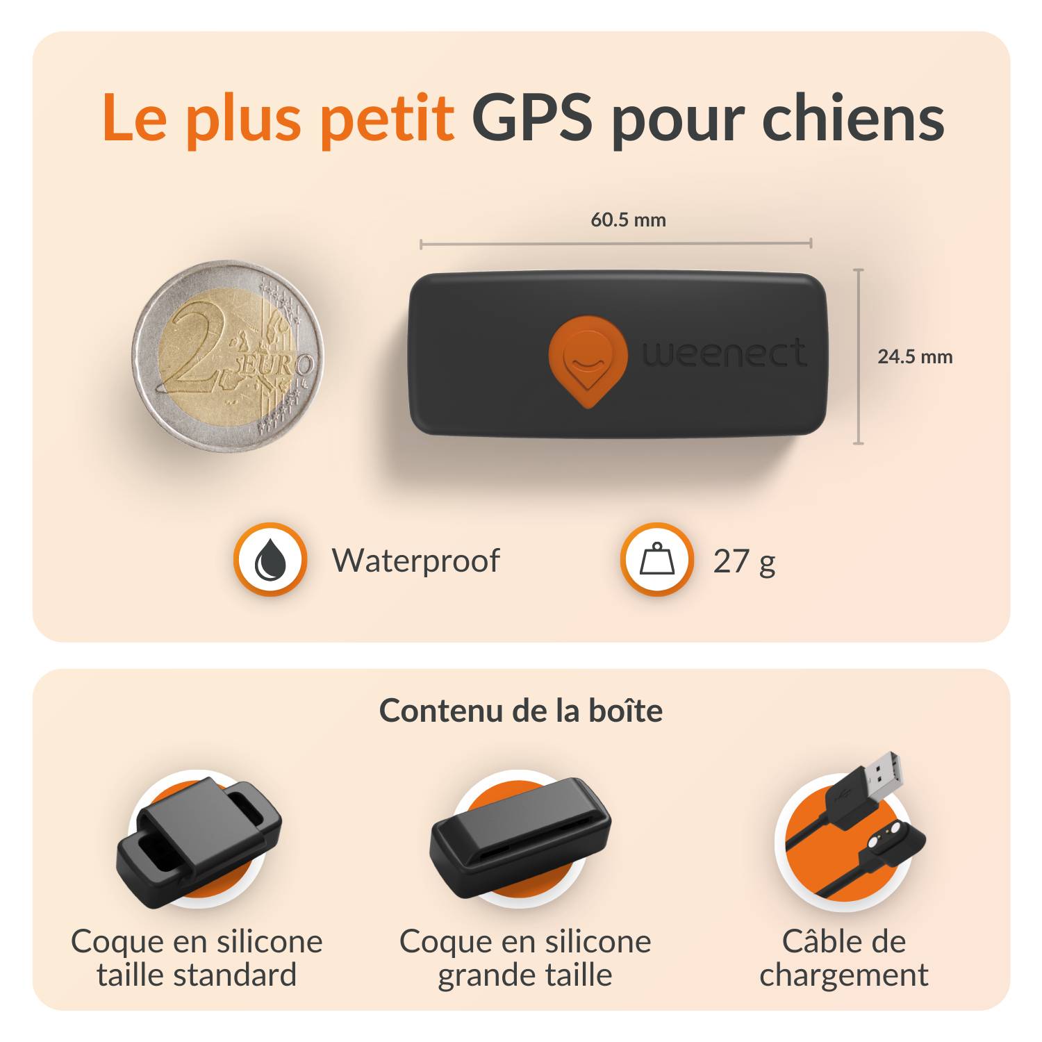 Weenect - Weenect XS - collier gps pour chien ( black edition) - Image 8