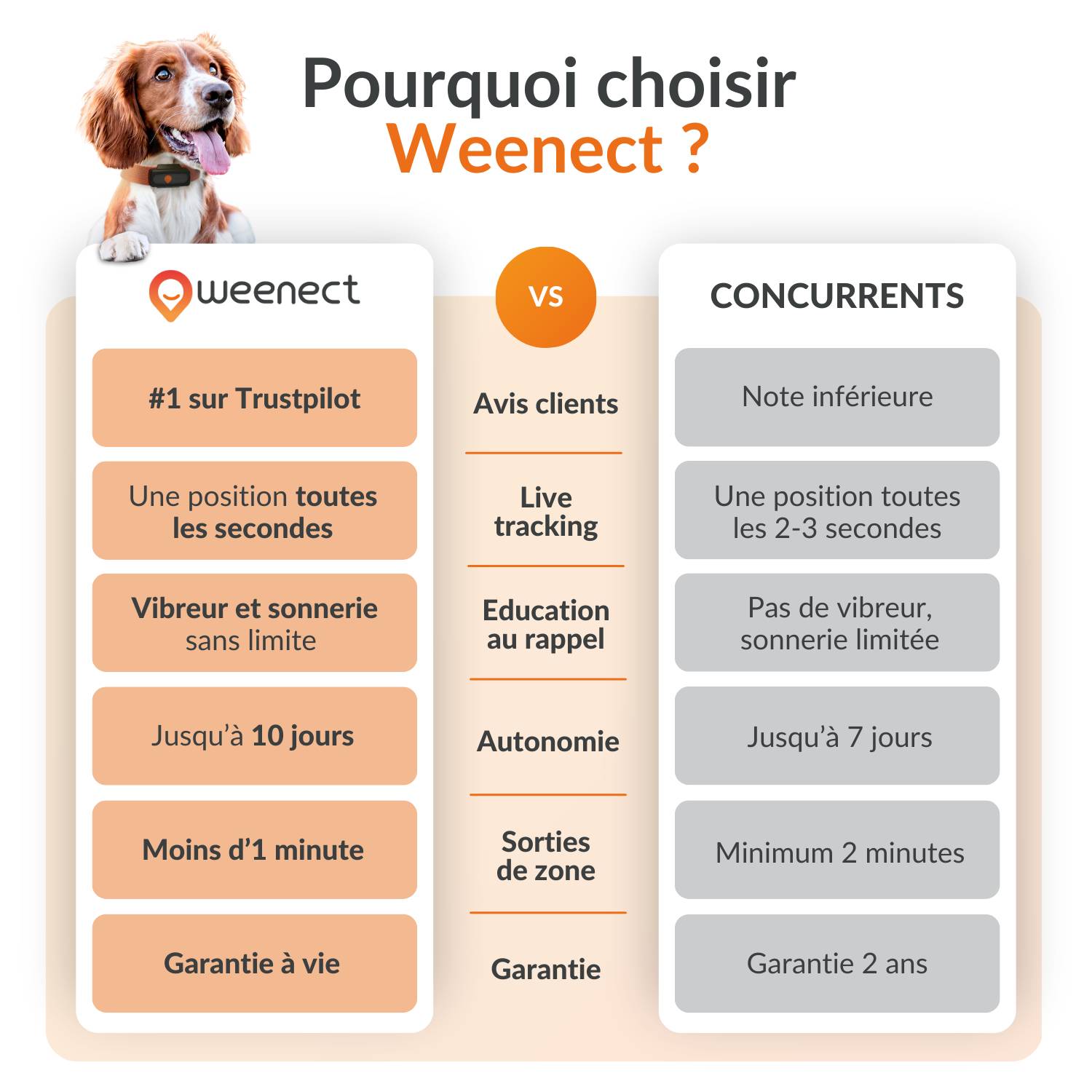 Weenect - Weenect XS - collier gps pour chien ( black edition) - Image 9