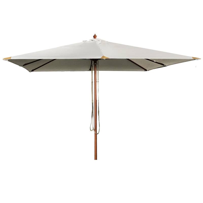 Gecko Jardin - Parasol droit écru 3x3 m Pegasia - Gecko Jardin - Image 2