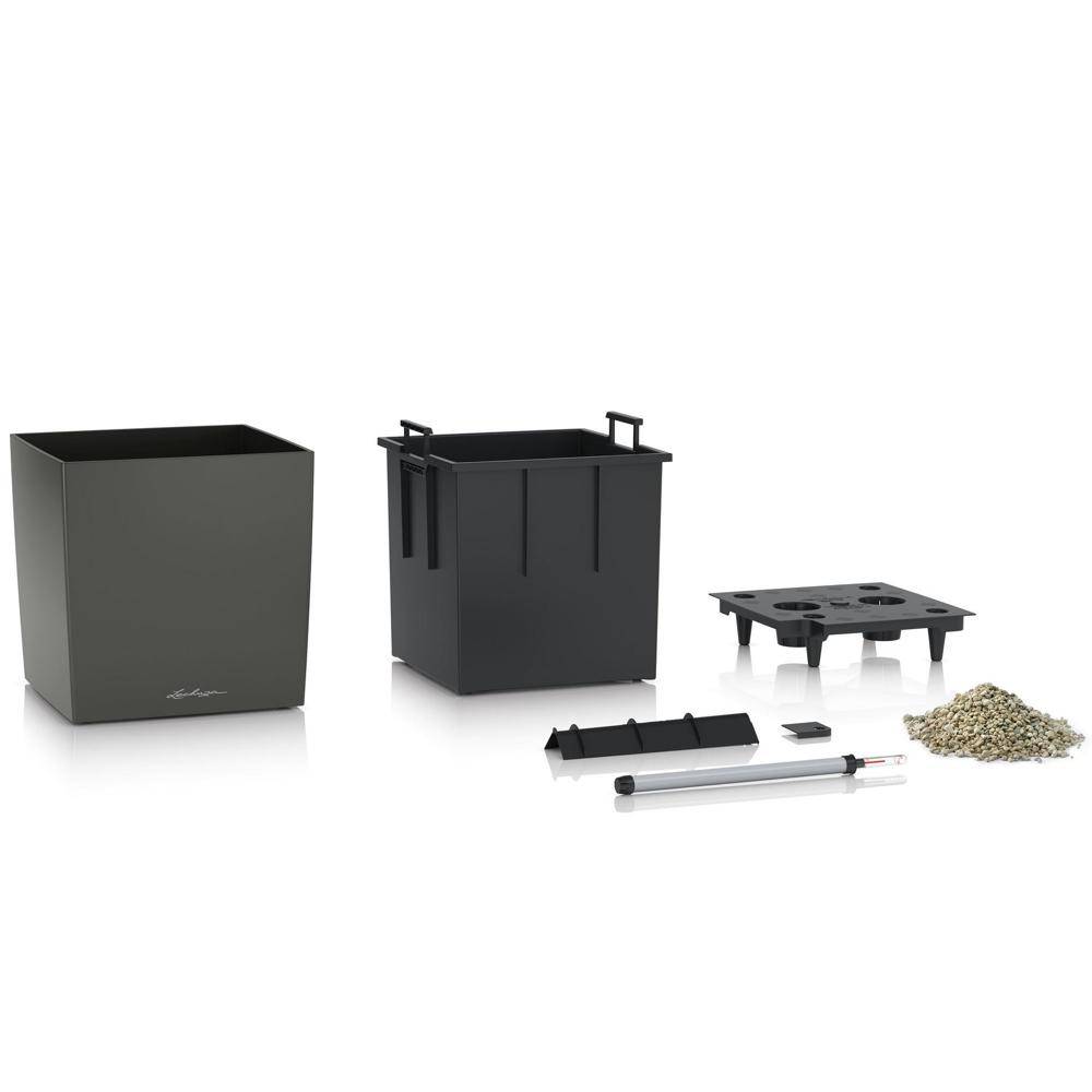 Lechuza - Cube Premium 30 - Kit Complet, anthracite métallisé 30 cm Lechuza - Image 2
