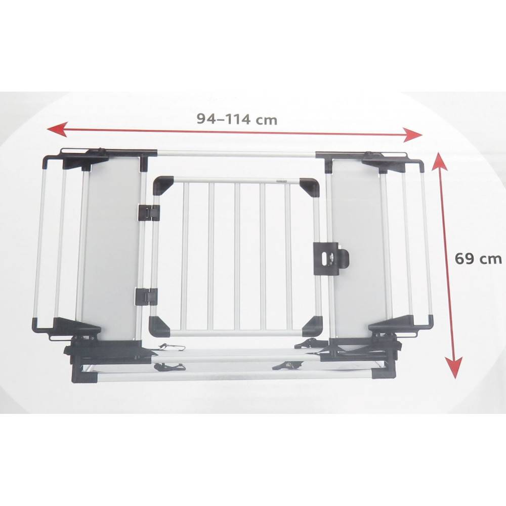 Trixie - Grille arrière universelle pour voiture, pour chien taille 94 à 114 x 69 cm - Image 3