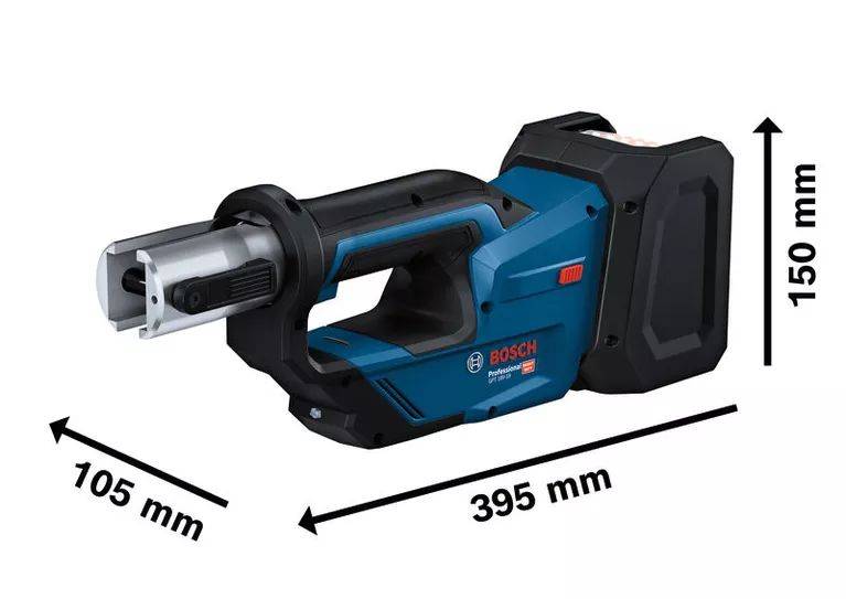 Bosch - Sertisseuse 18V GPT 18V-19 avec kit mâchoîre TH (sans batterie ni chargeur) + L-BOXX - BOSCH - 06019M2004 - Image 3