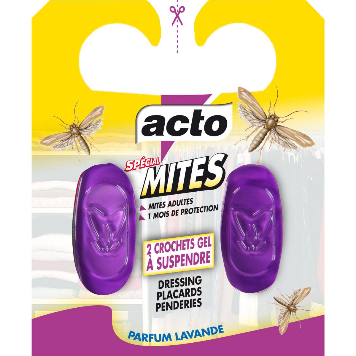 Acto - Pack Anti-Mites Maison ACTO : Mites Alimentaires et Mites Textiles - Image 3