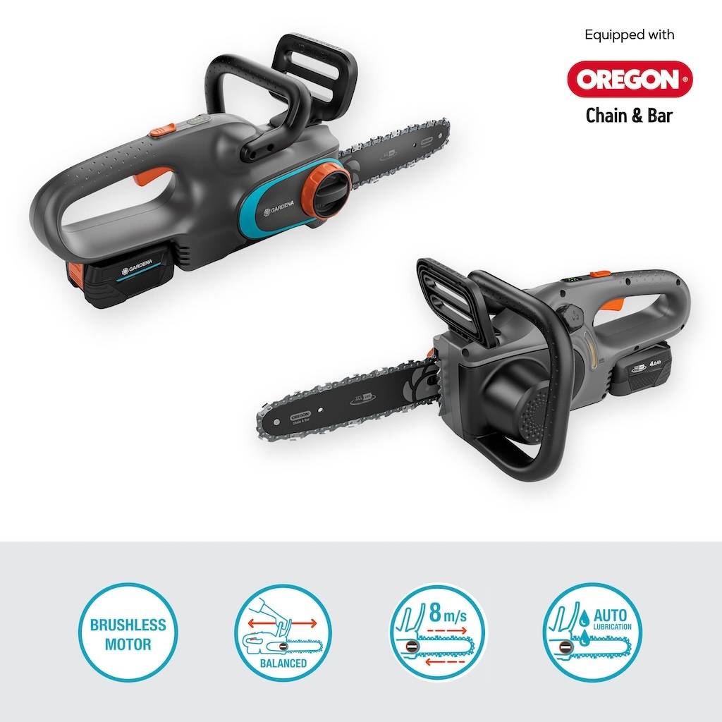 Gardena - Tronçonneuse à batterie – PowerSaw 25/18V P4A – Guide 25 cm – Chaîne 3/8” - Image 3