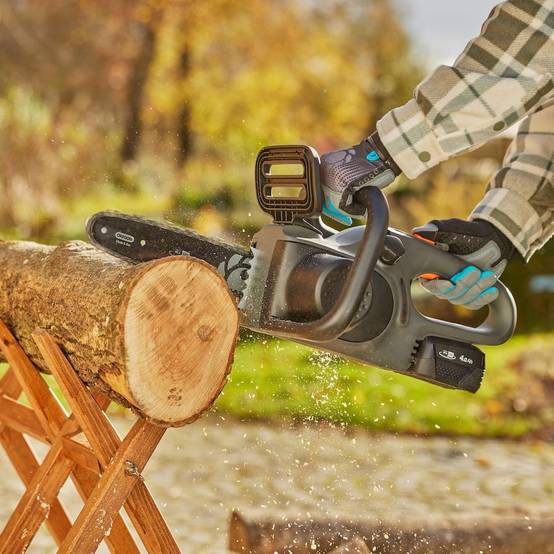 Gardena - Tronçonneuse à batterie – PowerSaw 25/18V P4A – Guide 25 cm – Chaîne 3/8” - Image 7
