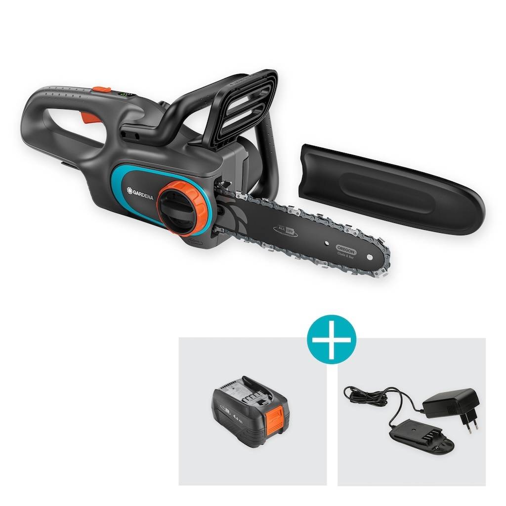 Gardena - Tronçonneuse à batterie – PowerSaw 25/18V P4A – Guide 25 cm – Chaîne 3/8” - Image 5