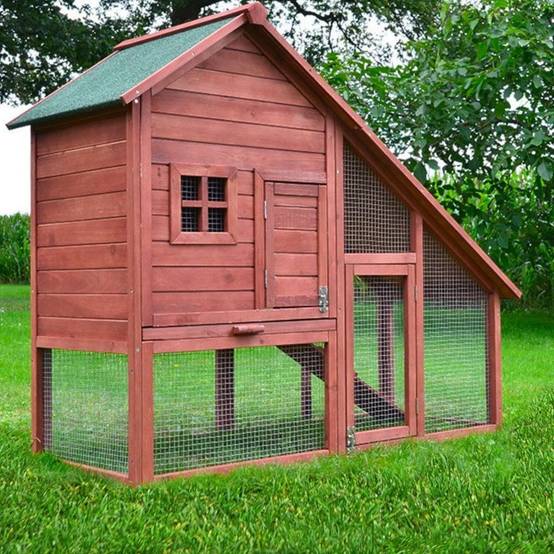 Cage Clapier Enclos lapin petits animaux 140 x 120 x 55 cm Modele : 032 Ferme - Image 1