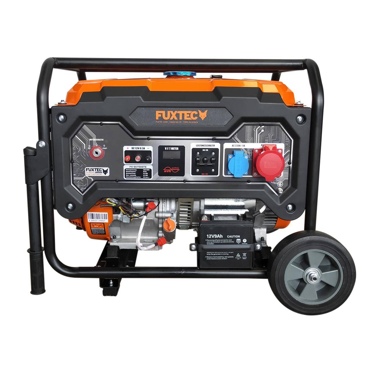 Groupe électrogène - FUXTEC - FX-SG7500TE avec démarrage électrique - Image 1