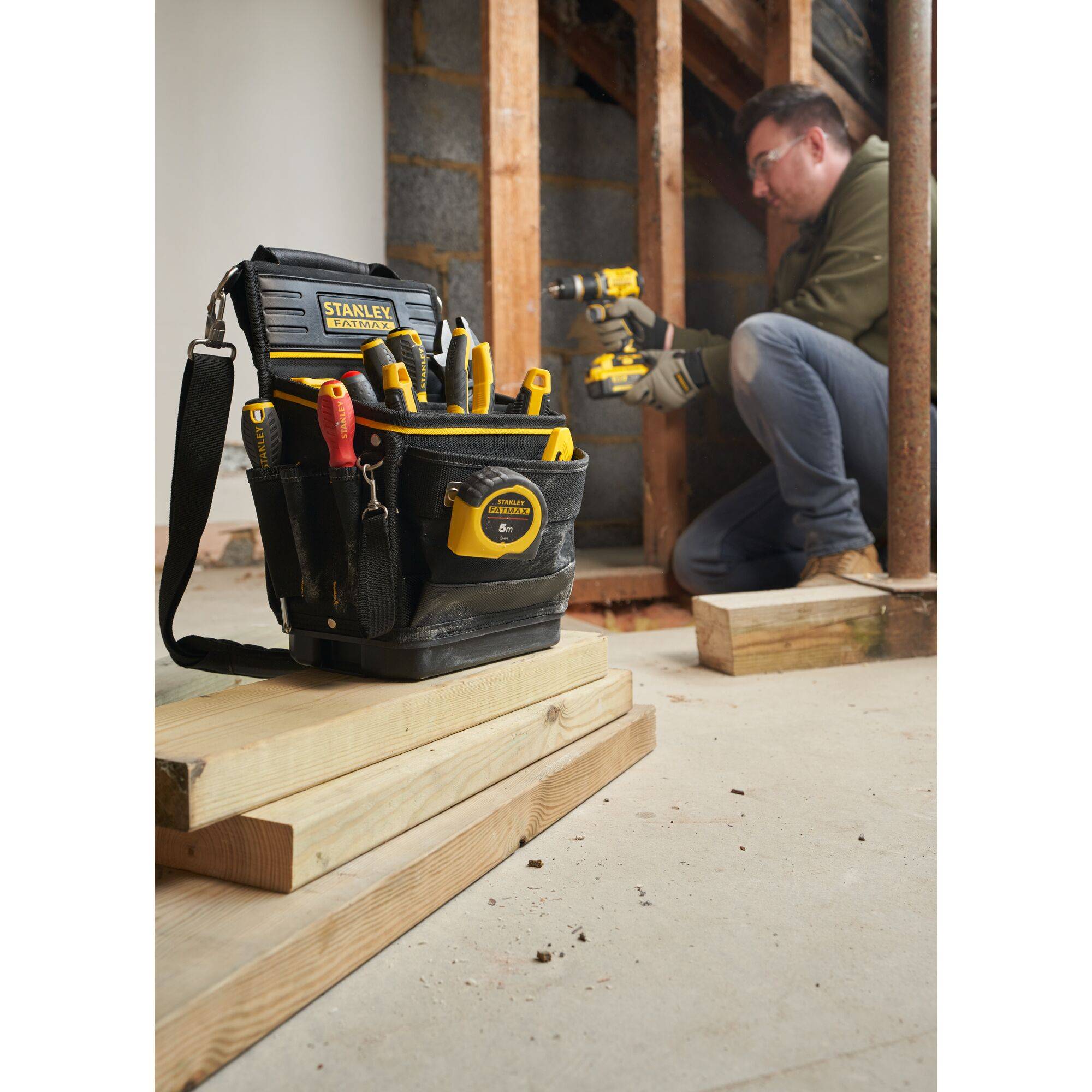 stanley - STANLEY FATMAX Sacoche à outils avec bandouliere - FMST17624-1 - Image 3