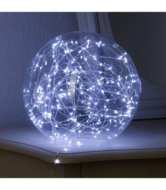 Sans Marque - Guirlande lumineuse intérieur 2m blanc froid 20 LED à piles FEERIC LIGHTS & CHRISTMAS - Image 3