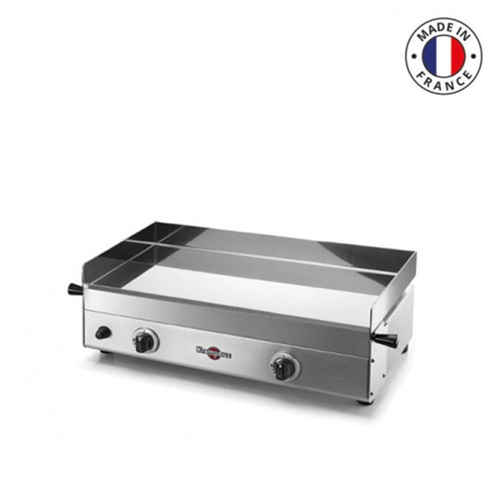 Plancha gaz inox Krampouz Design Double 2 brûleurs 65 x 40 - Image 1