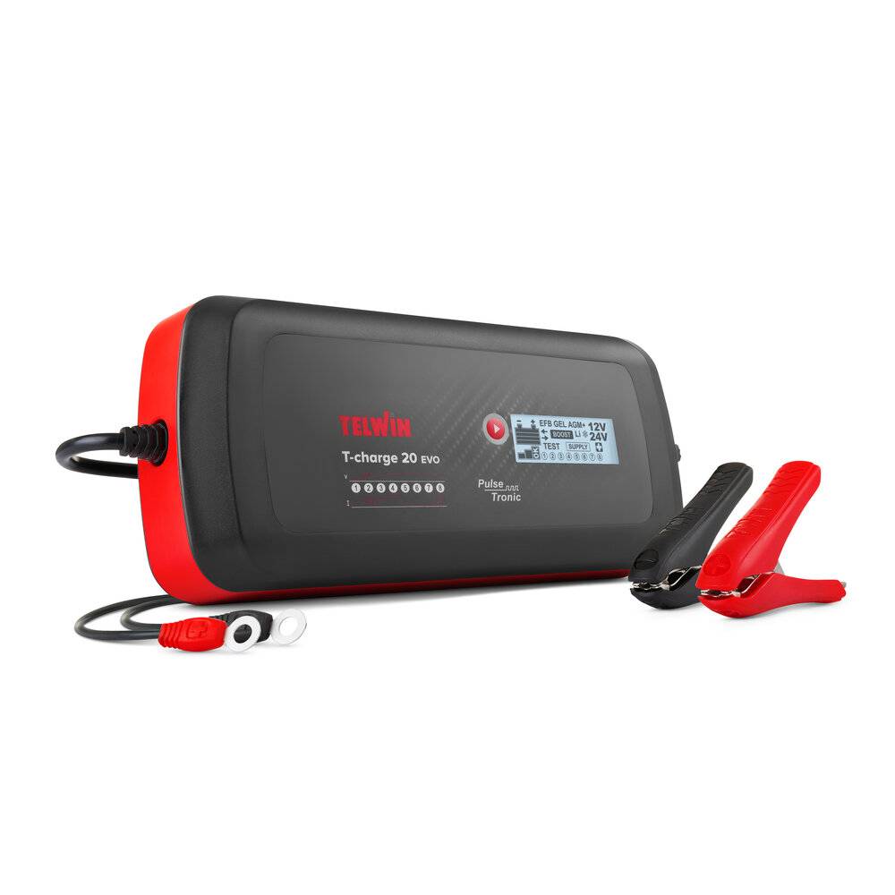 Chargeur de batterie T-Charge 20 EVO - 12V/24V - TELWIN - 807596 - Image 2