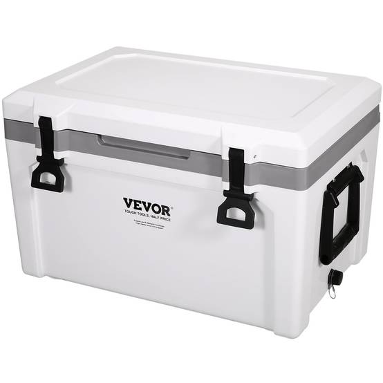 VEVOR Glacière portable 49,2 L, plastique PP, isolation mousse. Randonnée. - Image 1