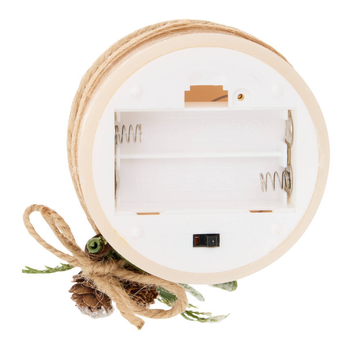 Feeric Christmas - Bougie LED Lupa beige H. 10 cm - Feeric Lights & Christmas - Image 3