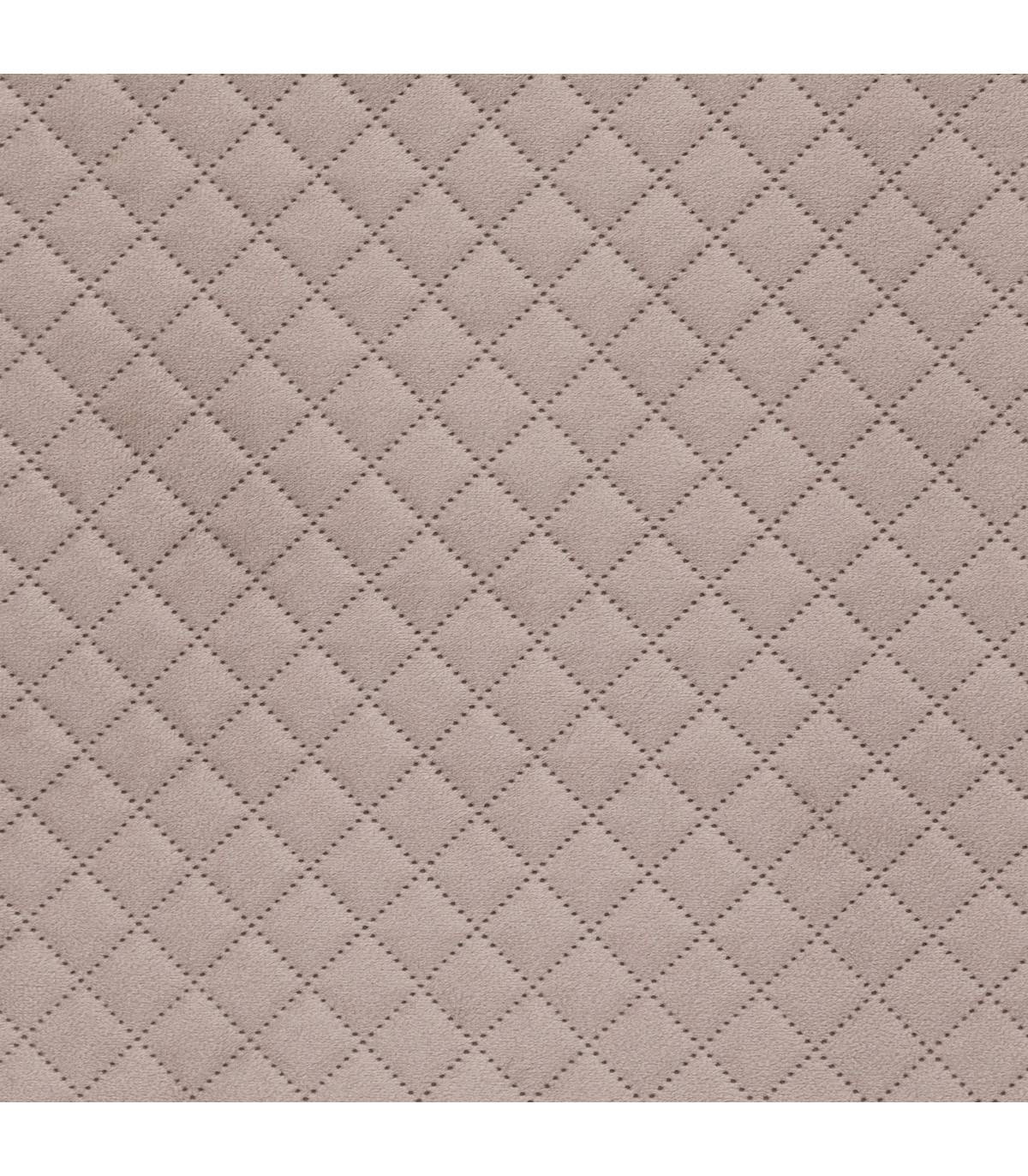 2 en 1 Pouf pliant double et Coffre de rangement en Velours  Beige Lin 76 x 38 cm - Image 3