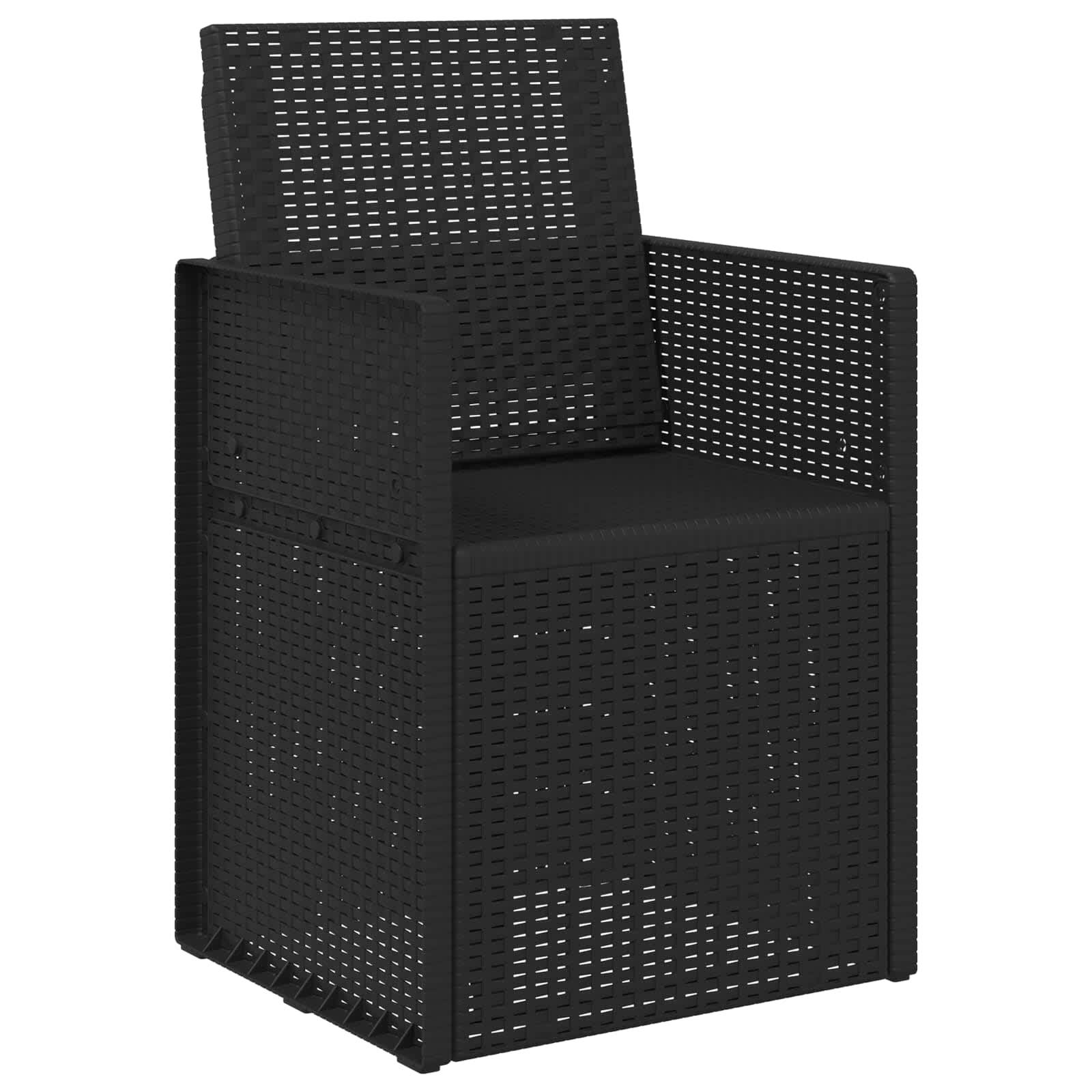 PANGIVO - Chaises de jardin PP anthracite 53 x 47 x 88.5 cm - PANGIVO - Image 4
