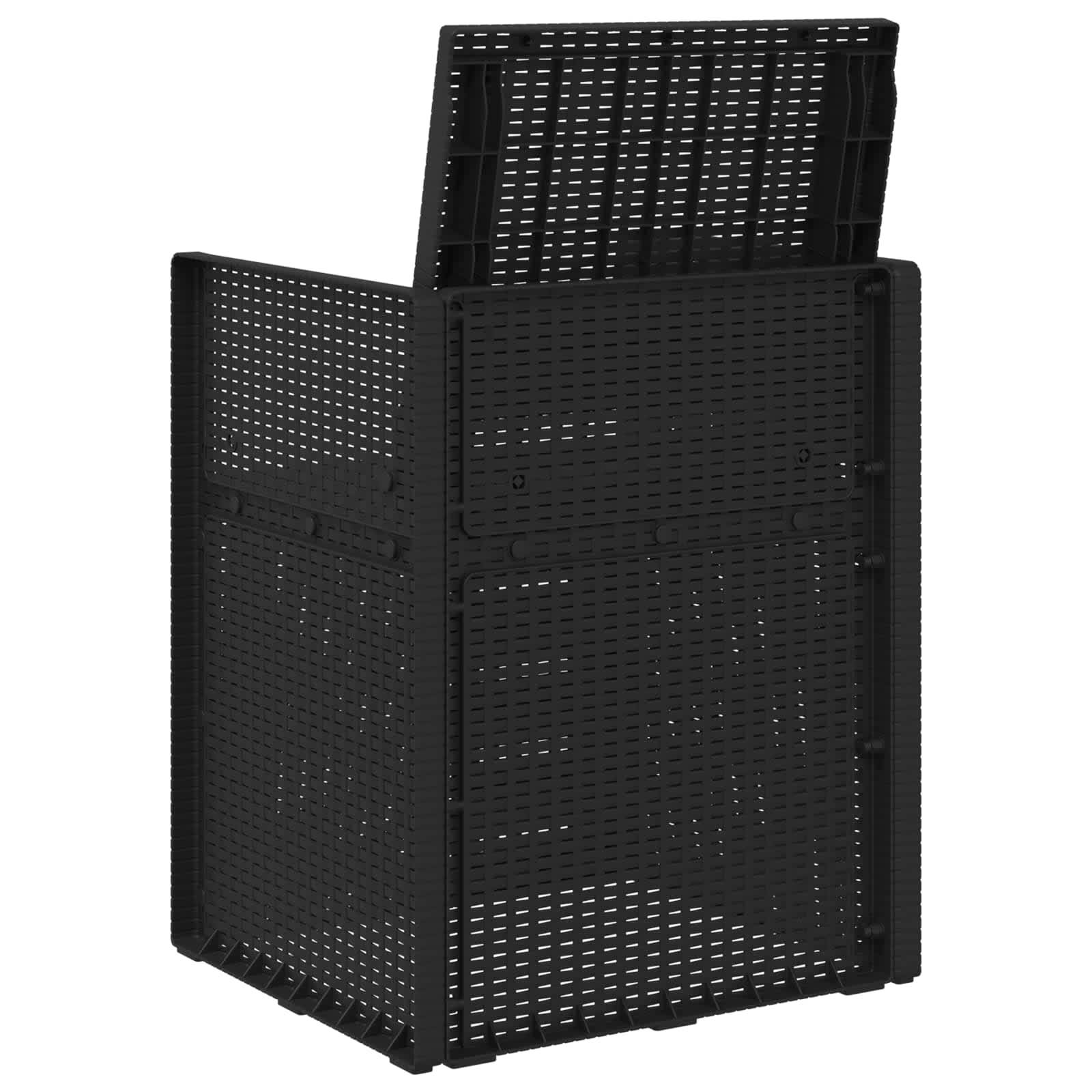 PANGIVO - Chaises de jardin PP anthracite 53 x 47 x 88.5 cm - PANGIVO - Image 7