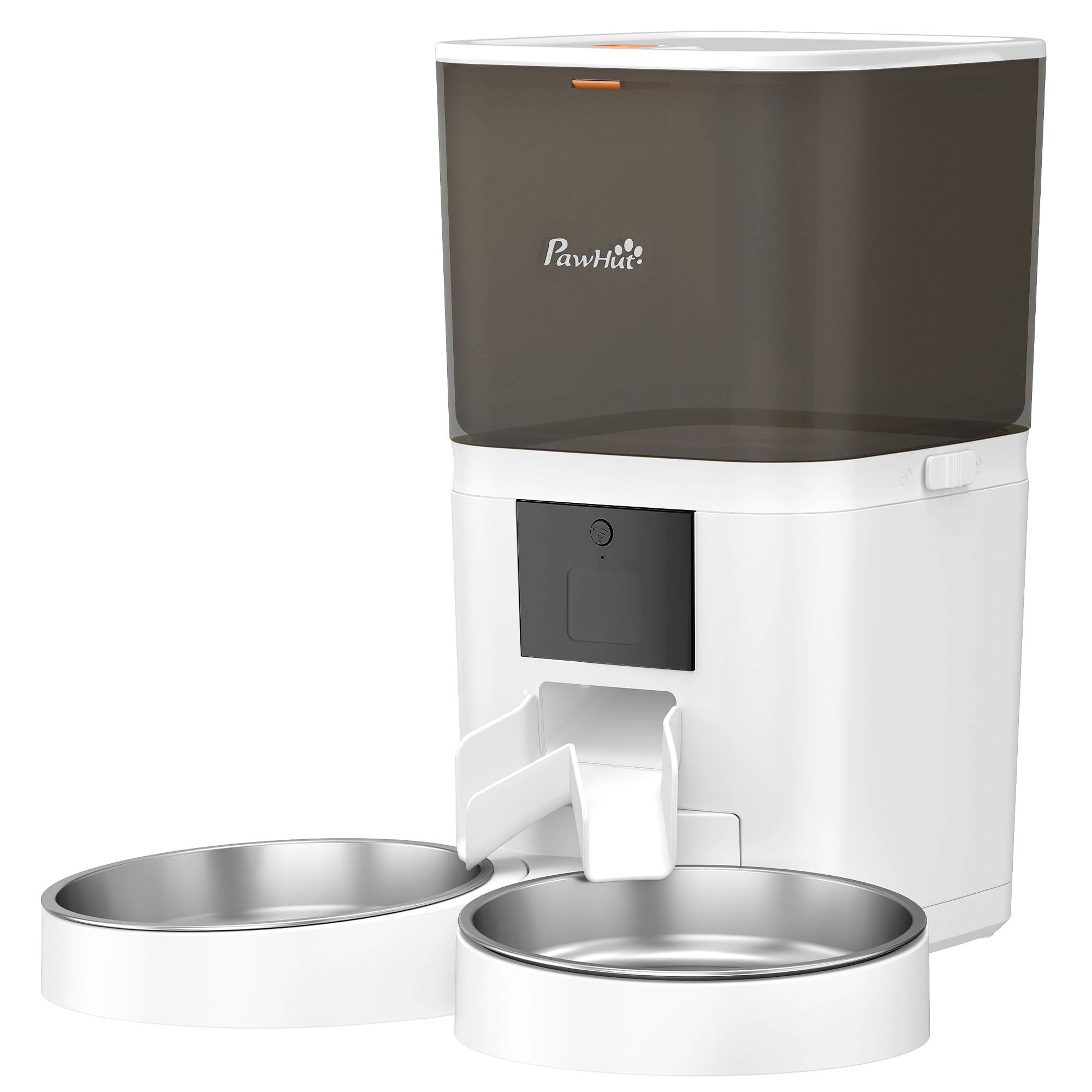 Sans Marque - Comedero automatique 6L WiFi 2,4G avec appli 2 cuencos programmables 1-10 repas enregistreur vocal 10s - Image 2