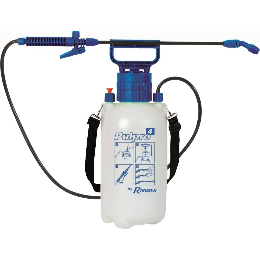 Ribimex - Pulvérisateur à main pression préalable Pulpro 4 contenance 4.3 litres avec sangle