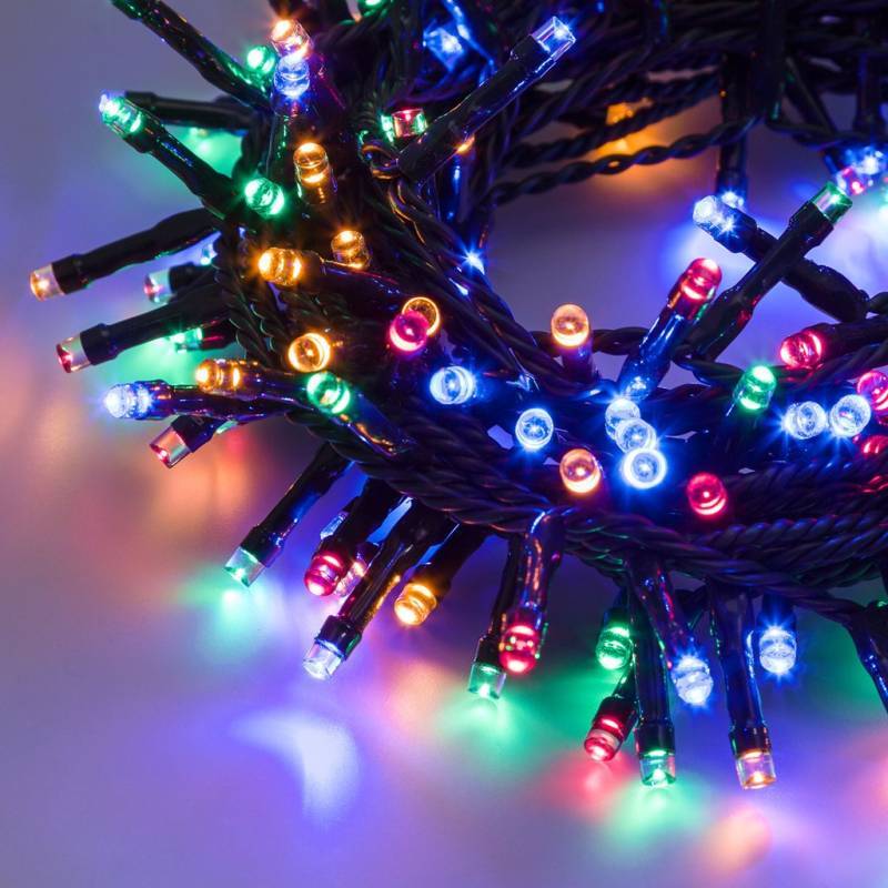 Lotti - Guirlande led 40M 1000 LED multicolore 8 jeux de lumière mémoire câble vert extérieur Lotti - Image 4