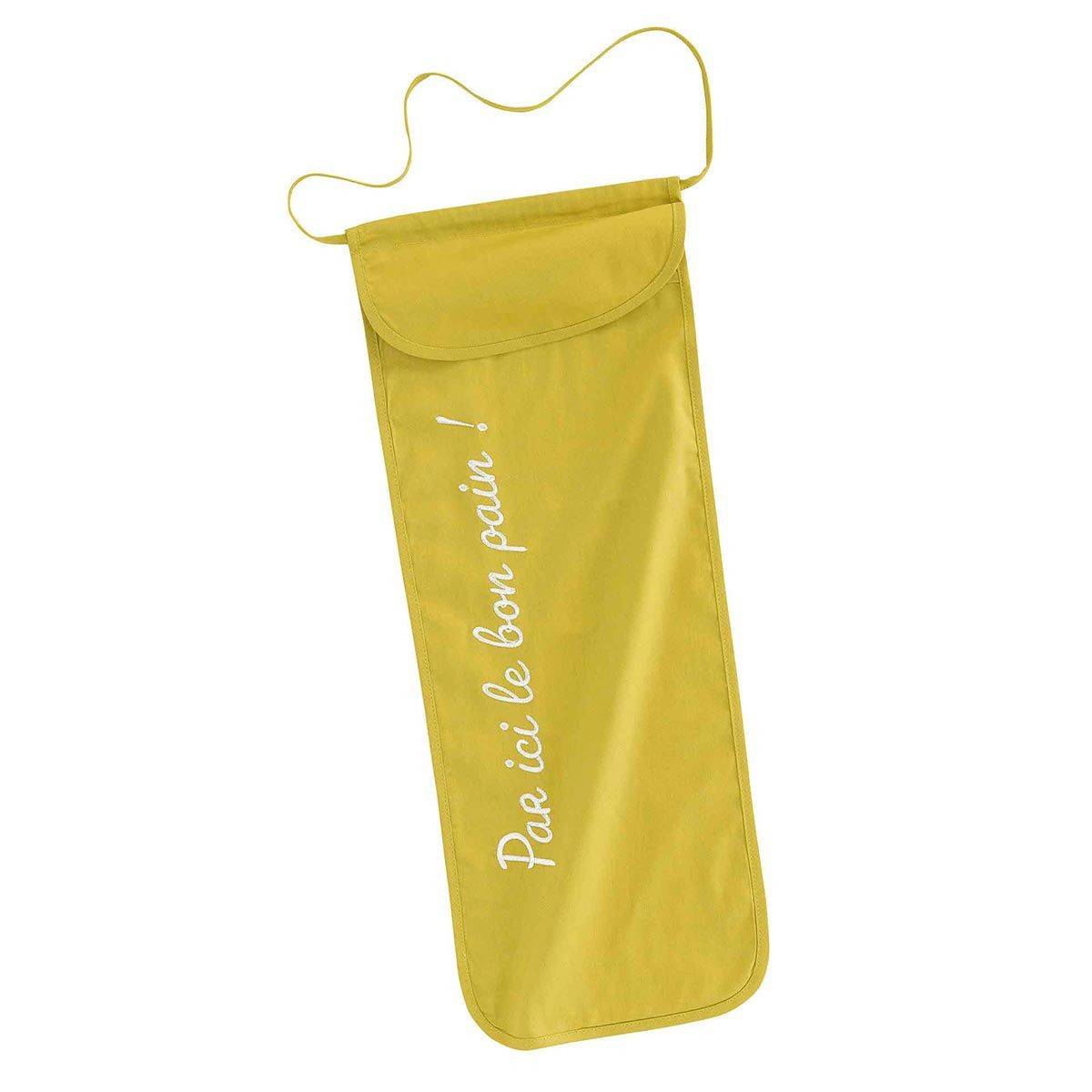 Sac à Pain "Cuistot" 28x70cm Jaune - Image 1