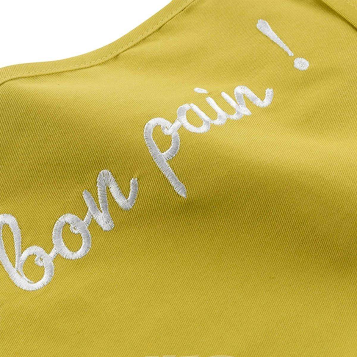 Sac à Pain "Cuistot" 28x70cm Jaune - Image 2