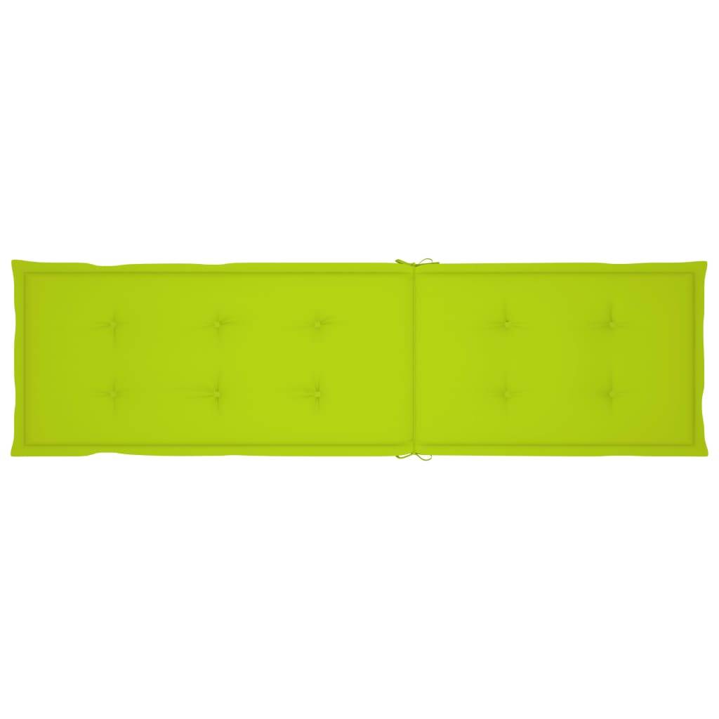 Helloshop26 - Transat chaise longue bain de soleil lit de jardin terrasse meuble d'extérieur avec repose-pied et coussin acacia solide - Image 7