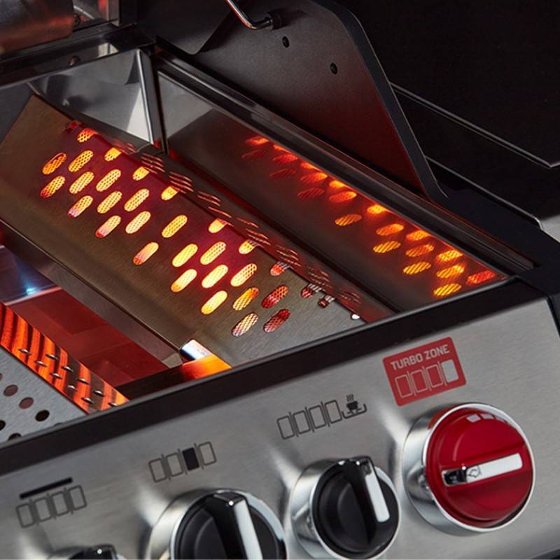 Barbecue Monroe Black Pro 3K Turbo - ENDERS - 3 brûleurs dont 1 Turbo Zone + plaque plancha offerte - Image 10
