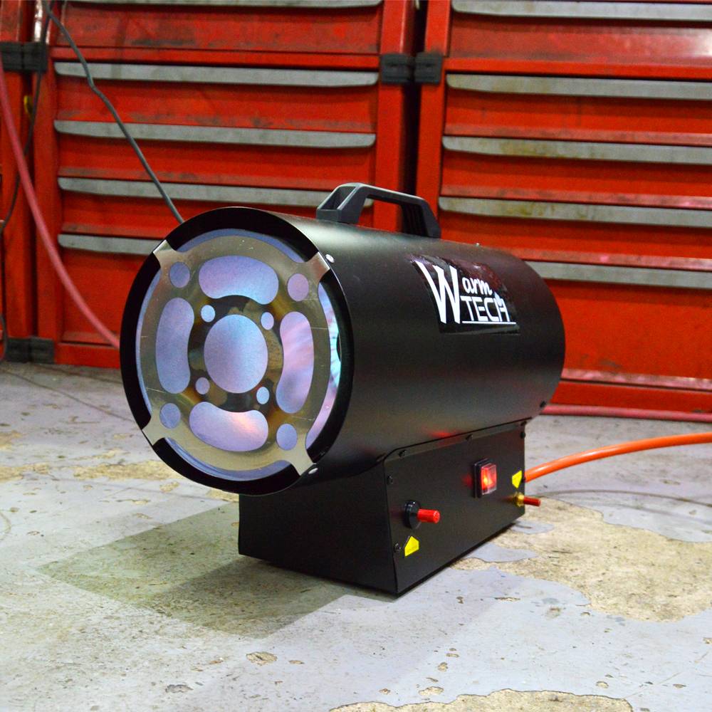 Canon à chaleur au gaz 50 KW avec tuyau et détendeur - Image 5