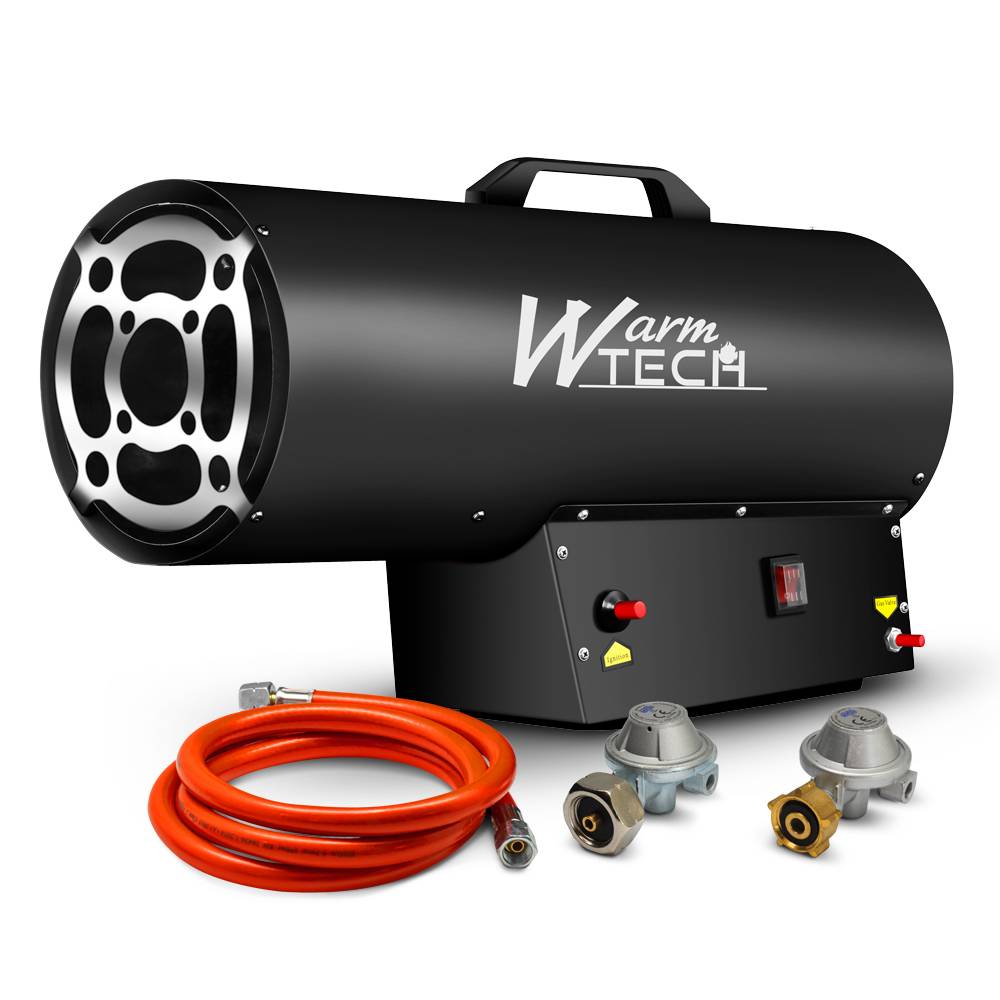 Canon à chaleur au gaz 50 KW avec tuyau et détendeur - Image 1