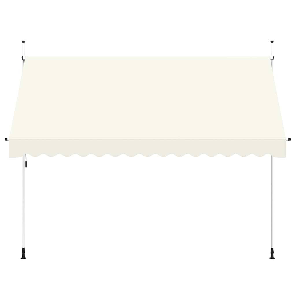 Vidaxl - Auvent manuel rétractable 350 cm Crème vidaXL 143697 - Image 8
