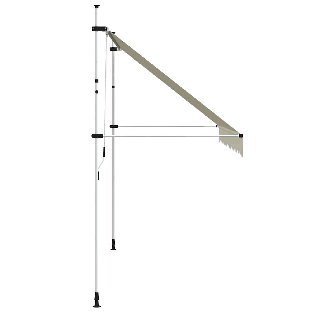 Vidaxl - Auvent manuel rétractable 350 cm Crème vidaXL 143697 - Image 5