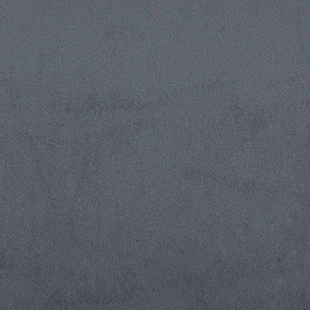 Coussins de Canapé (x2) Velours Côtelé Doux Grande Taille pour Salon Gris Foncé 120x40 cm – ComfortXL Outdoor Living - Image 8