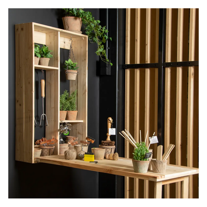 Esschert Design - Bar mural rabattable en Bois - Esschert Design - Image 6