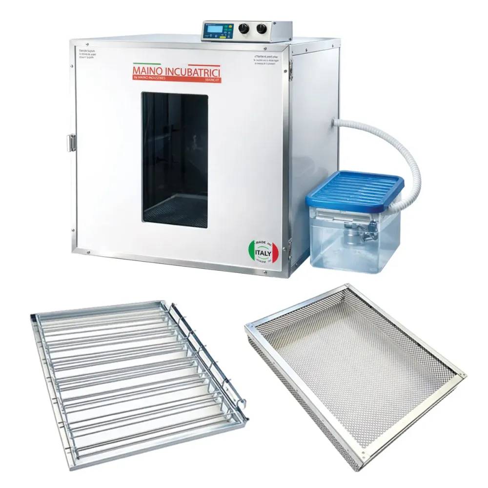 Couveuse + 1 Tiroir de caille à poule + 1 Panier d'éclosion + 1 Kit humidification MAINO - Image 1